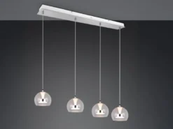 LED Pendelleuchte FLYNT mit Switch Dimmer & Lichtfarbe einstellbar, Breite 97cm