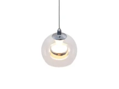 LED Pendelleuchte FLYNT mit Switch Dimmer & Lichtfarbe einstellbar, Ø 20cm
