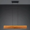 LED Pendelleuchte KALEA aus Naturholz dimmbar, Breite 110cm
