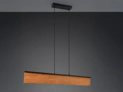 LED Pendelleuchte KALEA aus Naturholz dimmbar, Breite 110cm