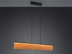 LED Pendelleuchte KALEA aus Naturholz dimmbar, Breite 110cm