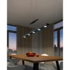 LED Pendelleuchte LACAL Schwarz dimmbar & höhenverstellbar, Breite 100cm