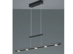 LED Pendelleuchte LACAL Schwarz dimmbar & höhenverstellbar, Breite 100cm