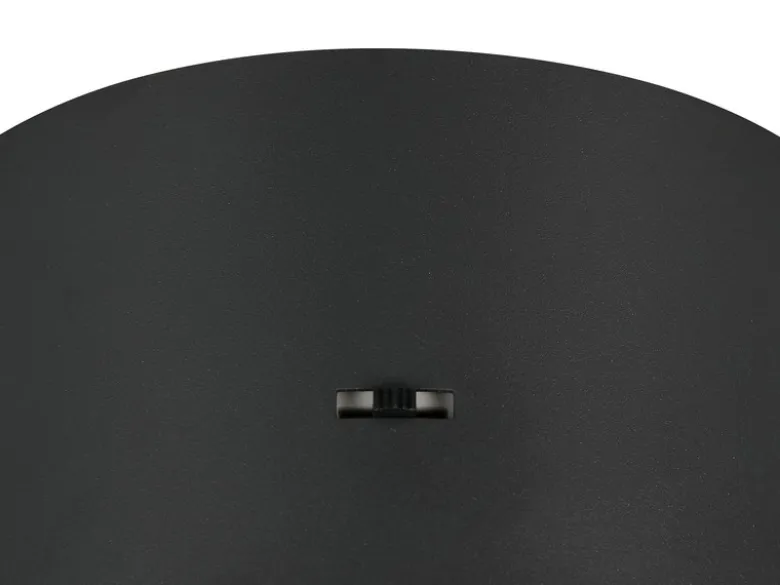LED Pendelleuchte LAGUNA 1-flammig, höhenverstellbar, Schwarz Ø 18cm