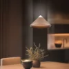 LED Pendelleuchte LAGUNA 1-flammig, höhenverstellbar, Coffee Ø 30cm