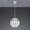 LED Pendelleuchte mit Acryl Kugel Lampenschirm, Transparent Ø 30cm