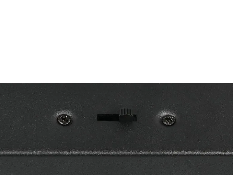 LED Pendelleuchte NAPOLI Schwarz, dimmbar mit 2 Glaskugeln, Breite 82cm