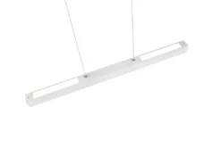 LED Pendelleuchte PAROS Weiß, Breite 90cm für DUOline Schienensystem