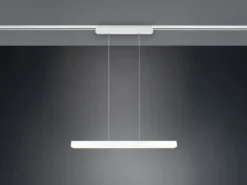LED Pendelleuchte PAROS Weiß, Breite 90cm für DUOline Schienensystem