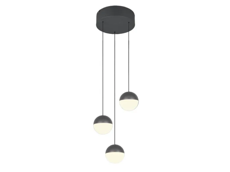 LED Pendelleuchte SENTA Cluster 3-flammig höhenverstellbar Ø 25cm
