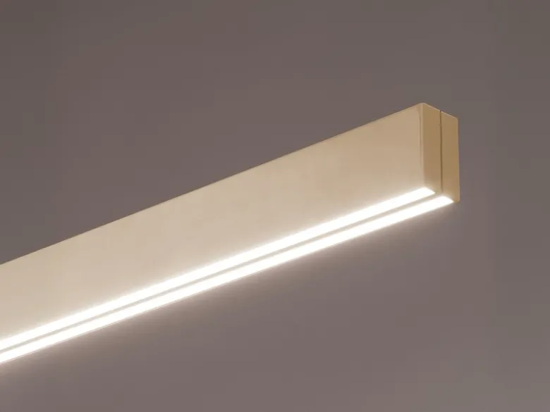 LED Pendelleuchte VAYANA Beige ausziehbar höhenverstellbar, max. Breite 140cm