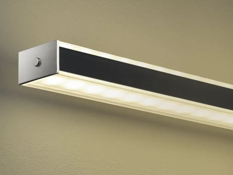 LED Pendelleuchte VITAN Schwarz dimmbar & höhenverstellbar, Breite 115cm