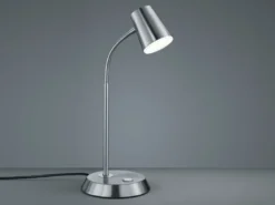 LED Schreibtischlampe NARCOS Silber matt dimmbar