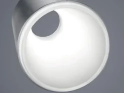 LED Schreibtischlampe NARCOS Silber matt dimmbar