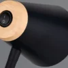 LED Schreibtischlampe PONGO Schwarz flexibel biegsam, Höhe 36cm