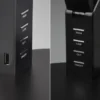 LED Schreibtischleuchte AVA dimmbar, mit USB Ladefunktion & Tageslicht, 40cm
