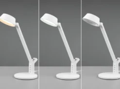 LED Schreibtischleuchte AVA dimmbar, mit USB Ladefunktion & Tageslicht, 40cm