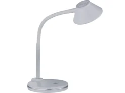 LED Schreibtischleuchte BERRY flexibel, Kunststoff Weiß, 33cm hoch