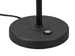 LED Schreibtischleuchte in Schwarz matt, 2er SET mit 4-Stufen Dimmer