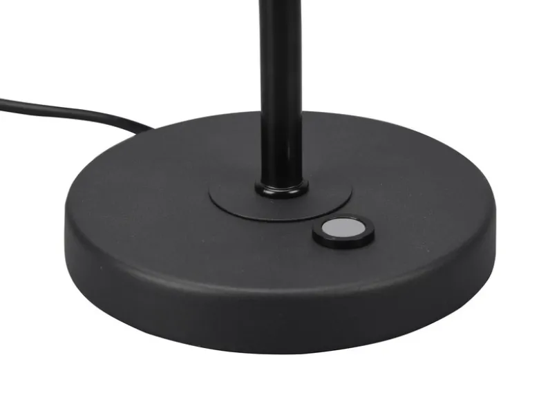 LED Schreibtischleuchte in Schwarz matt, 2er SET mit 4-Stufen Dimmer