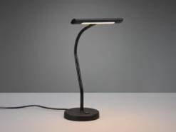 LED Schreibtischleuchte in Schwarz matt, 2er SET mit 4-Stufen Dimmer