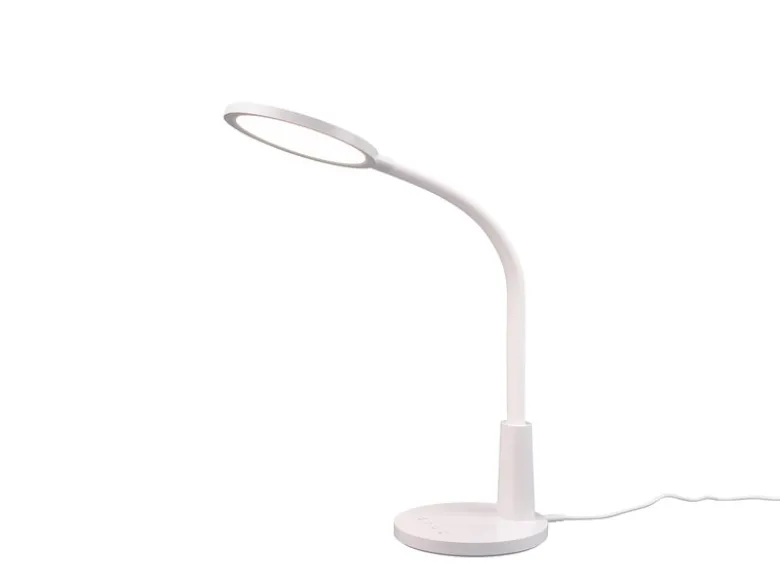 LED Schreibtischleuchte SALLY Flexibel dimmbar Weiß, Höhe 36cm