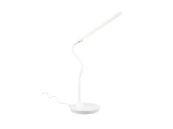 LED Schreibtischleuchte TORO Weiß, dimmbar & Lichtfarbe einstellbar, Höhe 38cm