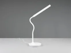 LED Schreibtischleuchte TORO Weiß, dimmbar & Lichtfarbe einstellbar, Höhe 38cm