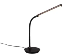 LED Schreibtischleuchte TORO Schwarz dimmbar & Lichtfarbe einstellbar, Höhe 38cm