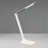 LED Schreibtischleuchte TRAVIS mit USB Ladefunktion, Weiß, Höhe 71cm