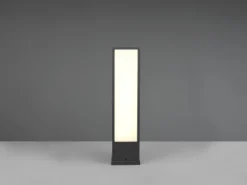 LED Sockelleuchte FUERTE eckig in Anthrazit, Höhe 60cm, IP54