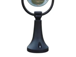 LED Sockelleuchte, Gartenlaterne im Landhausstil Schwarz Silber, Höhe 54cm