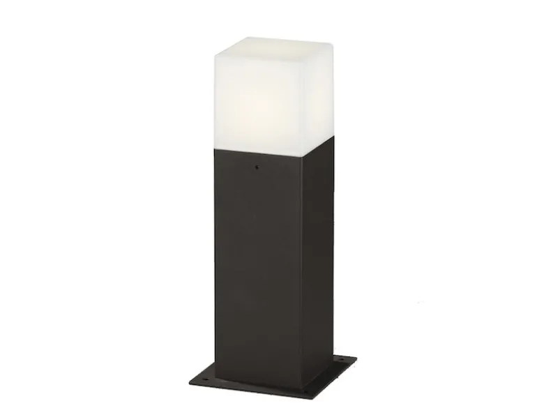 LED Sockelleuchte HUDSON in Anthrazit Höhe 30cm IP44 - Außenleuchte
