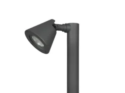 LED Sockelleuchte Spot schwenkbar in Anthrazit, Höhe 60cm, IP44