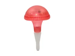 LED Solarleuchte ASSISI, Rot mit Erdspieß Höhe 27,5 cm