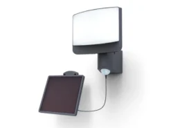 LED Solar Wandleuchte SUNSHINE mit Bewegungsmelder IP54, Breite 18cm