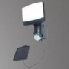 LED Solar Wandleuchte SUNSHINE mit Bewegungsmelder IP44, Breite 18cm