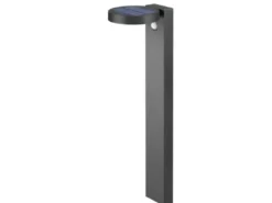 LED Solar Wegeleuchte Außenleuchte POSADAS in Anthrazit, Bewegungsmelder, 60cm
