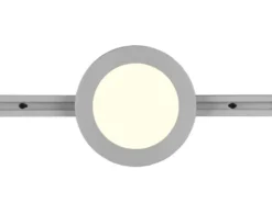 LED Spot CAMILLUS Grau Ø 17cm für DUOline Schienensystem