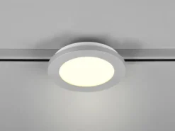 LED Spot CAMILLUS Grau Ø 17cm für DUOline Schienensystem