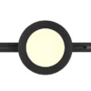 LED Spot CAMILLUS Schwarz Ø 17cm für DUOline Schienensystem