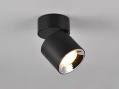 LED Spot Deckenstrahler Schwarz dimmbar, Ø 9cm