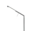 LED Stehlampe FILIGRAN dimmbar über Sensor, Metall Silber, Höhe 162cm