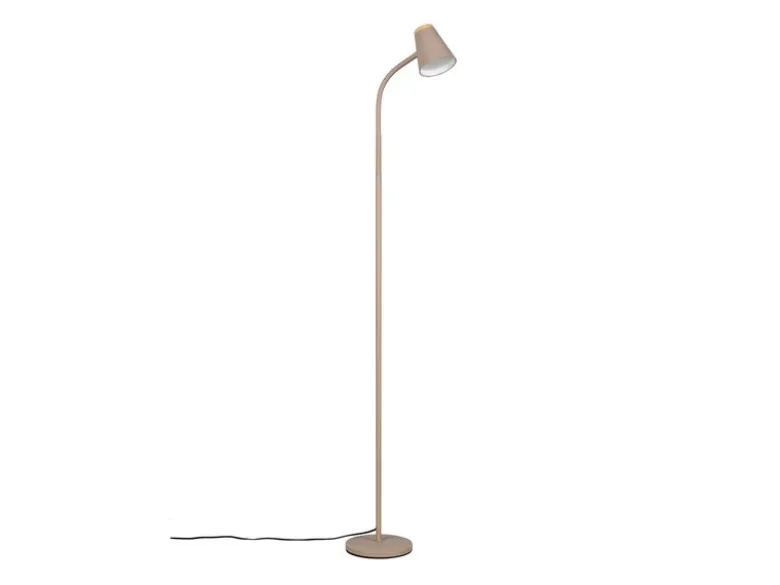 LED Stehlampe PONGO Beige flexibel biegsam, Höhe 145cm