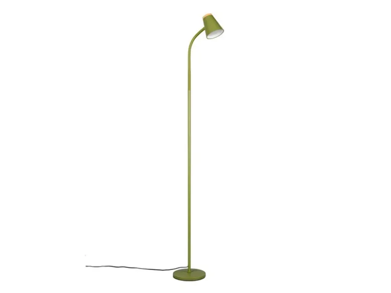 LED Stehlampe PONGO Grün flexibel biegsam, Höhe 145cm