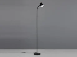 LED Stehlampe PONGO Schwarz flexibel biegsam, Höhe 145cm