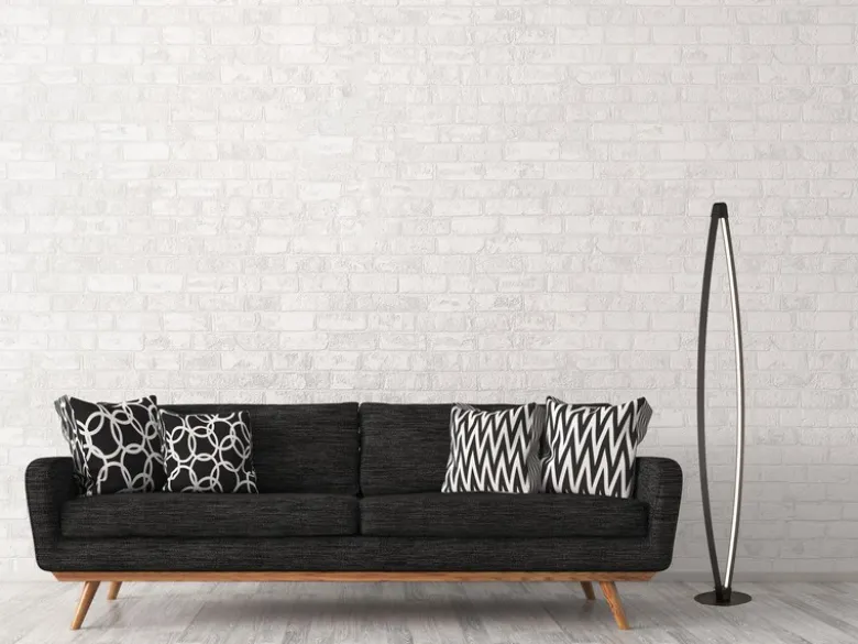 LED Stehleuchte FENGA dimmbar & CCT Lichtfarbe, Höhe 145cm