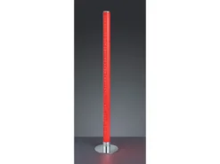 LED Stehleuchte LEIA Chrom dimmbar Fernbedienung, Farbwechsel 104cm hoch