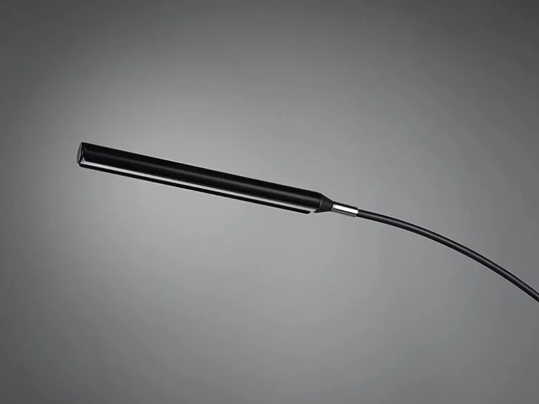 LED Stehleuchte REED 5 Arme Metall Schwarz, dimmbar - 195cm hoch
