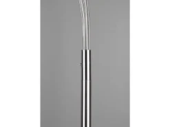 LED Stehleuchte REED 5 Arme Metall Silber, dimmbar - 195cm hoch